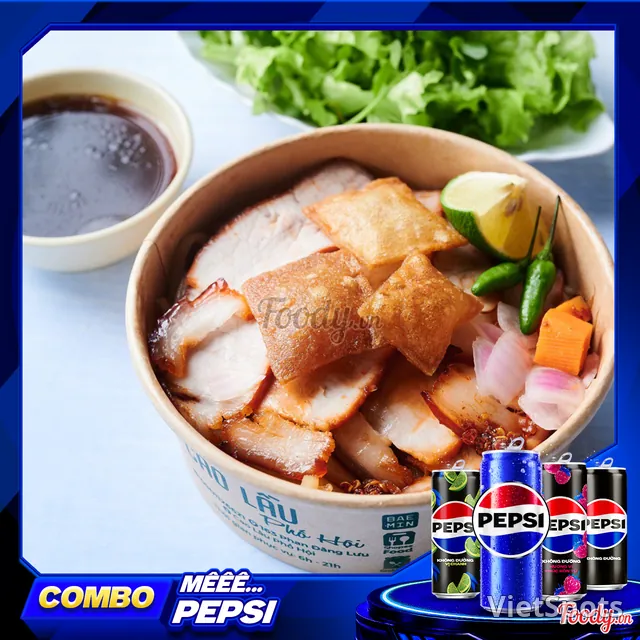 特色高樓麵套餐 - 1份百事可樂飲料