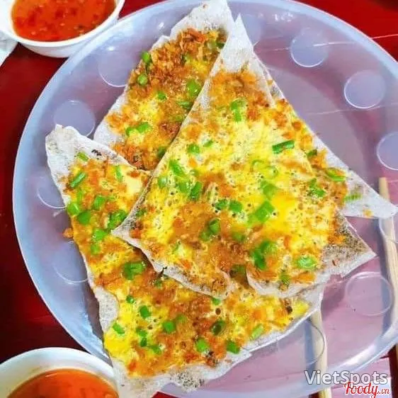 雞蛋蔥牛肉米紙披薩