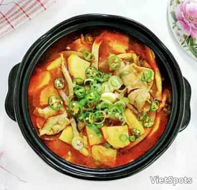 辣椒酱炖菜