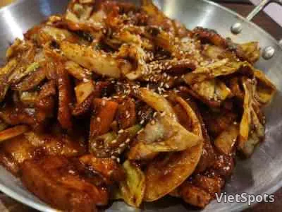 炒猪肉