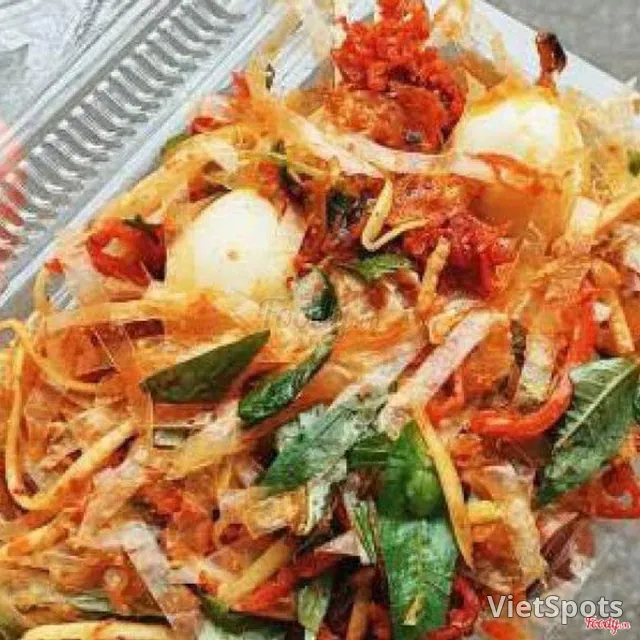 반짱쫀 (라이스페이퍼 무침)