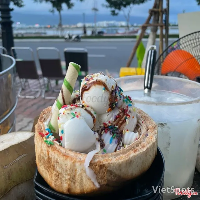 Malaysian Coconut Ice Cream