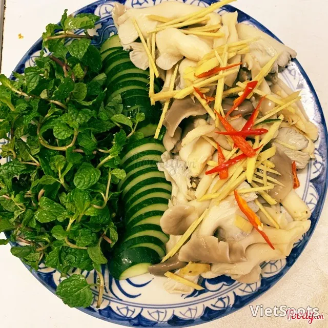 เห็ดนางรมนึ่งขิง