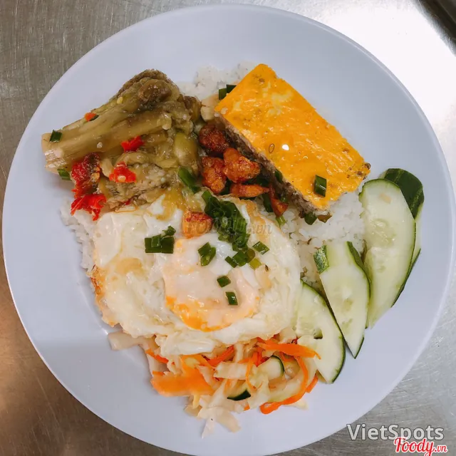 ข้าวหักไข่และไข่นึ่ง (จานเล็ก)