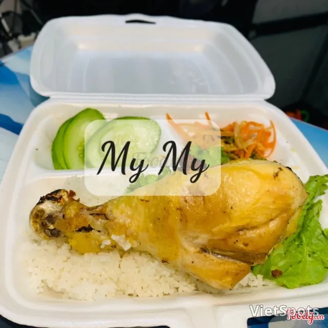 蒜香鸡腿饭