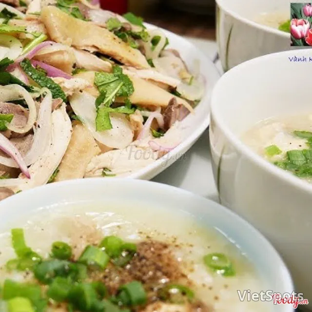 套餐 1 小鸡沙拉 + 白粥