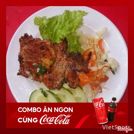 ข้าวหักหมูย่าง 1 + โคคา-โคล่า 1