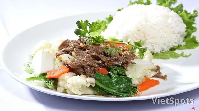 炒牛肉飯