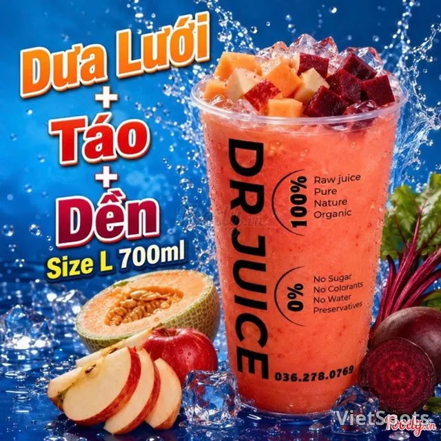 哈密瓜 + 蘋果 + 甜菜根