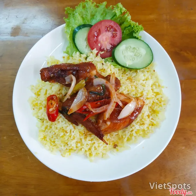 ข้าวไก่ซอสเผ็ด (เล็ก)