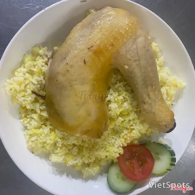 ข้าวน่องไก่ต้ม