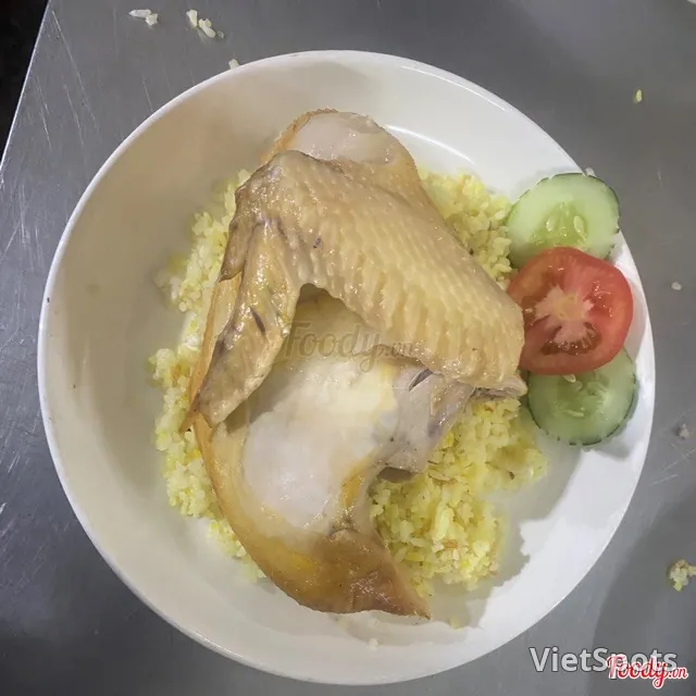 ข้าวปีกไก่ต้ม