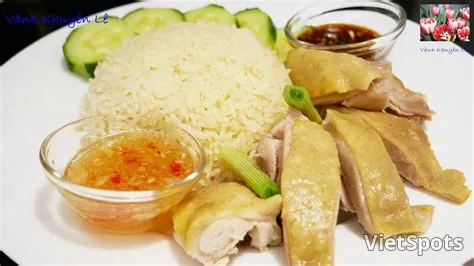 Boiled chicken thigh rice