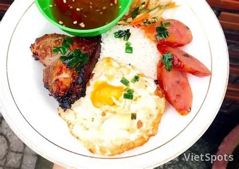 Chinese sausage and egg rice