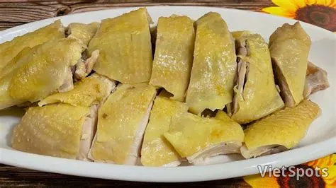 Half boiled chicken