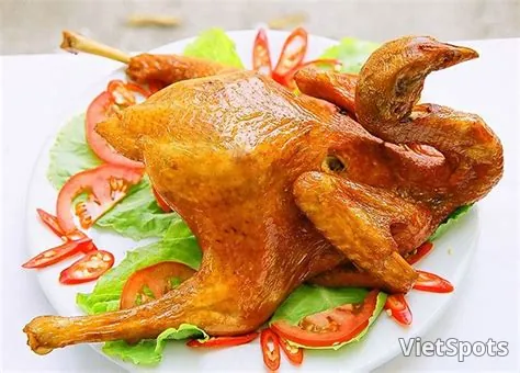 Whole roast chicken