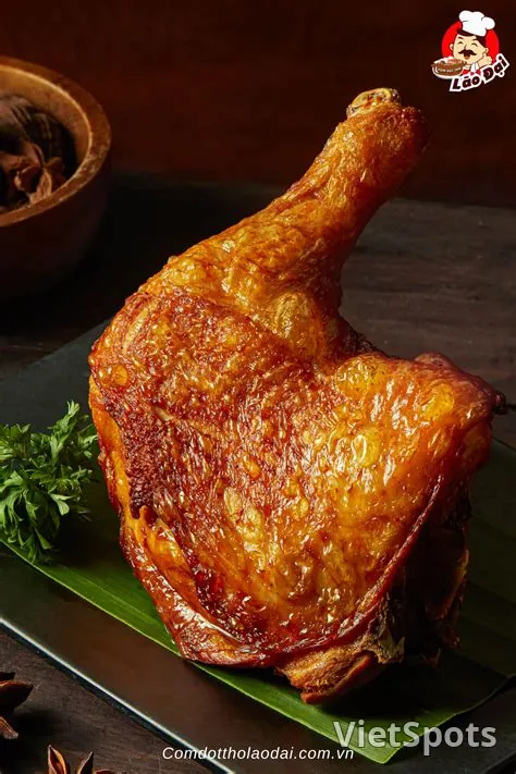 Extra crispy oil-poured chicken