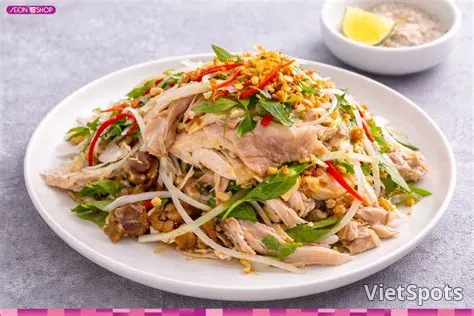Whole shredded chicken salad