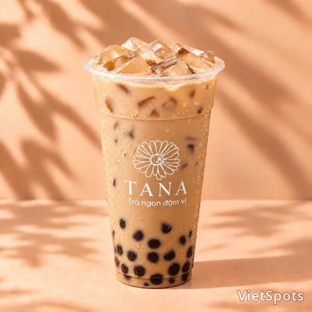 杏仁茉莉奶茶
