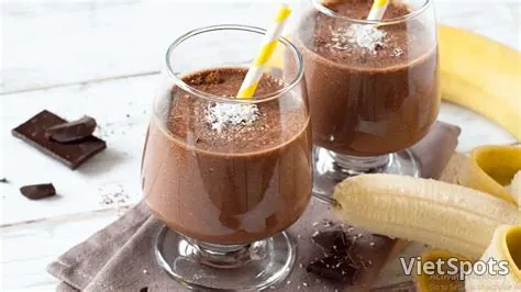 Banana Chocolate Milk