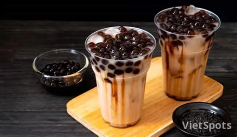 Bubble Milk Tea with Salted Cream