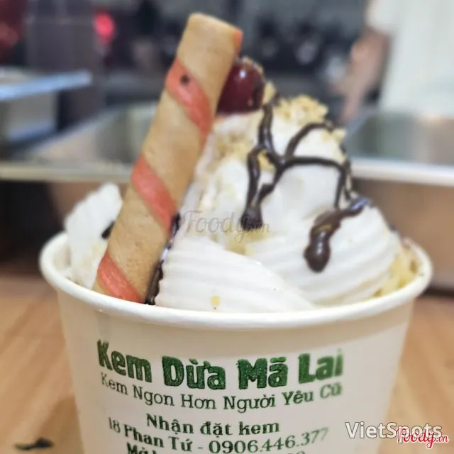 말레이식 코코넛 아이스크림