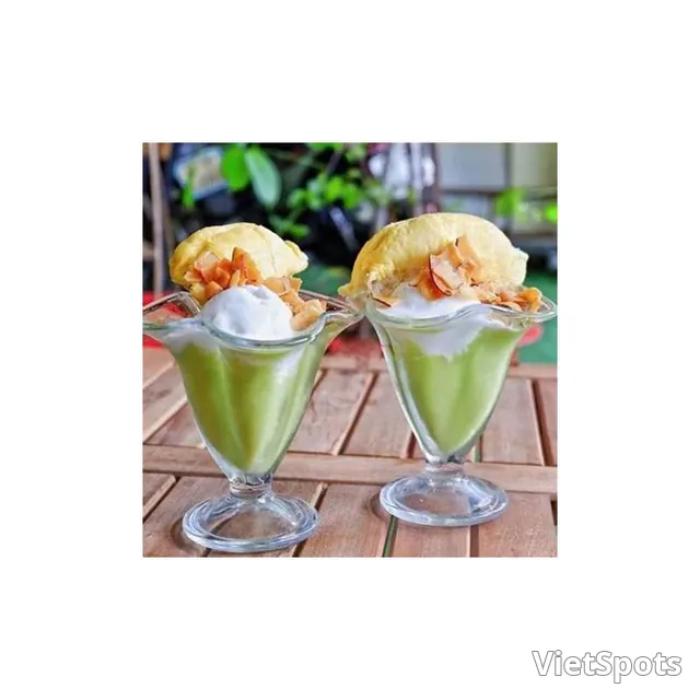 ไอศกรีมอะโวคาโดทุเรียนทุเรียนเทศ