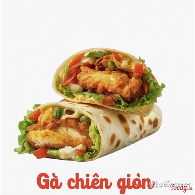 Slightly Spicy Crispy Fried Chicken Tacos