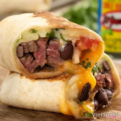 US beef steak tacos