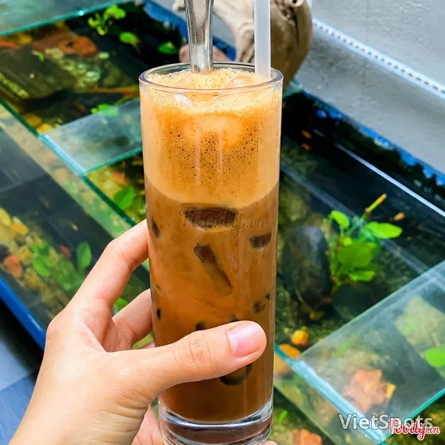 Saigon milk coffee