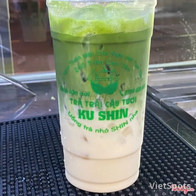Matcha with Condensed Milk