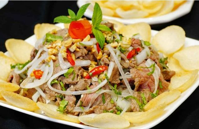 03 Gỏi bò bóp thấu