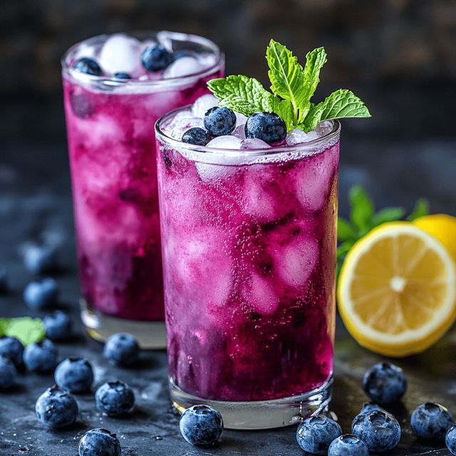 Soda Việt Quất
