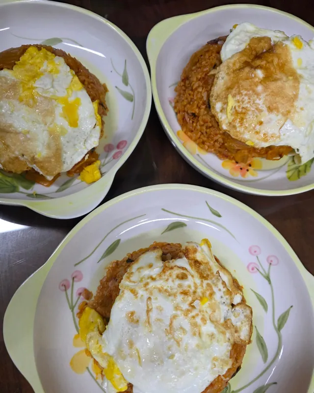 Cơm chiên kimchi