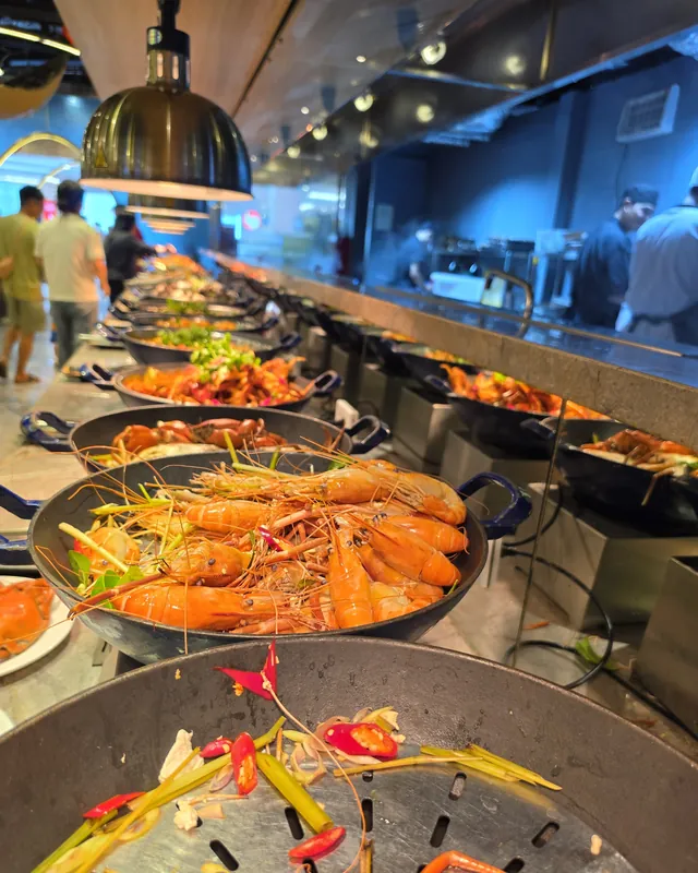 Buffet hải sản đỉnh cao nhất đã xuất hiện rồi!