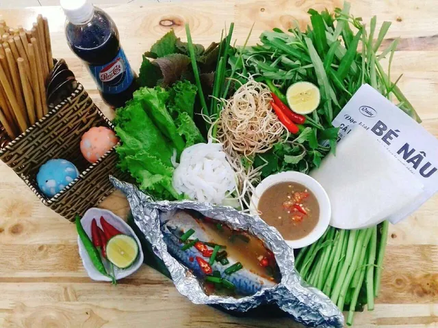 圆鲹鱼米纸卷 - Bé Nâu