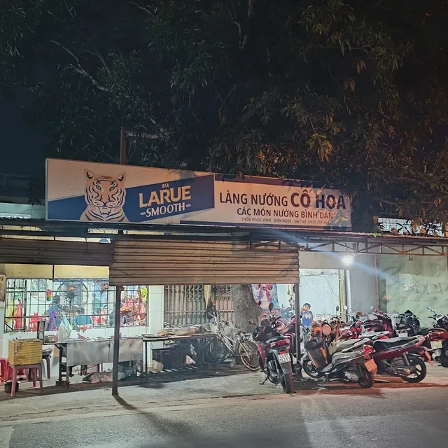 Làng Nướng Cô Hoa – Thiên đường đồ nướng bình dân ở Điện Ngọc