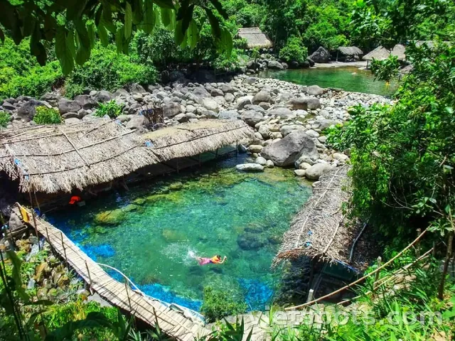 Suối Voi (Elephant Springs) – Hồ bơi thiên nhiên giữa rừng Bạch Mã