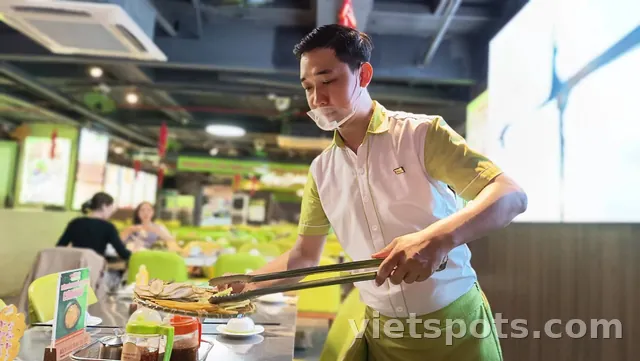 🥢 来岘港没吃过越南猪肉春卷（Bánh Tráng Cuốn Thịt Heo）就等于没有完整地来过！😍