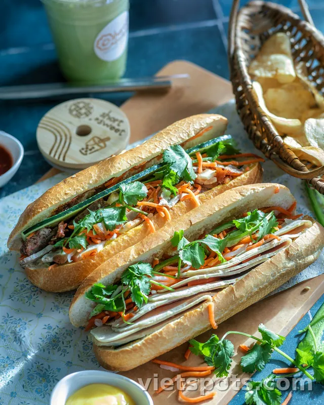 Bánh mì Bà Lan Đà Nẵng: 3 lớp pate, ăn tại chỗ mới ngon