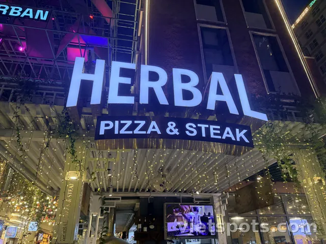 HERBAL PIZZA&STEAK, nơi pizza và bít tết thơm ngon