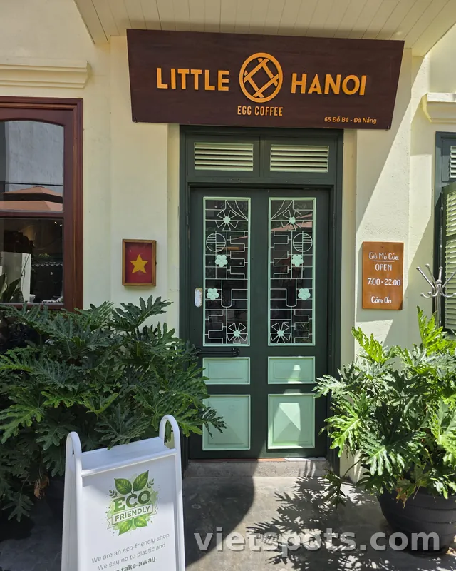 Quán cà phê trứng ngon! Little HaNoi Egg Coffee (Da Nang)