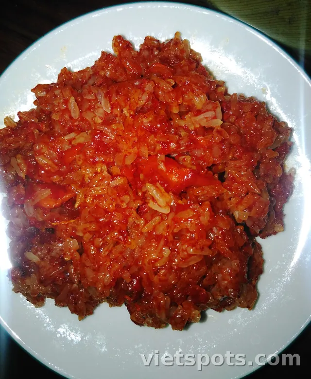 찹쌀: 15,000동의 아침 식사, 서서 먹어도 괜찮을 정도로 맛있다