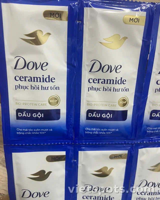 Dầu gội Dove Ceramide 10 gói