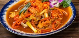 32 Bạch tuộc sốt cay