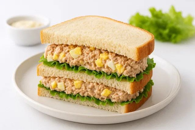 Sandwich Cá Ngừ Trứng