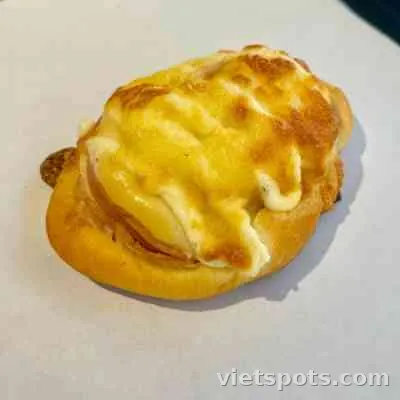 Bánh Phô Mai Thịt Xông Khói