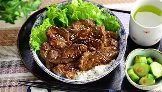 소고기 덮밥 세트