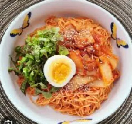 김치 비빔국수