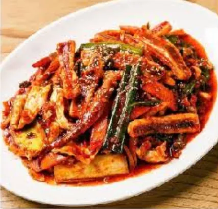Stir-fried Squid
